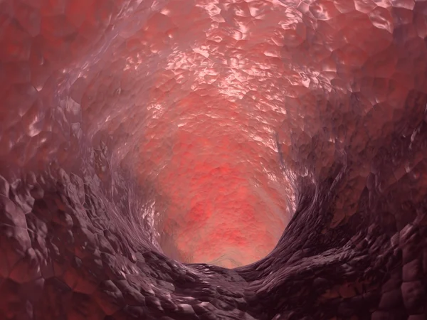 Inside artery — Stock Photo, Image