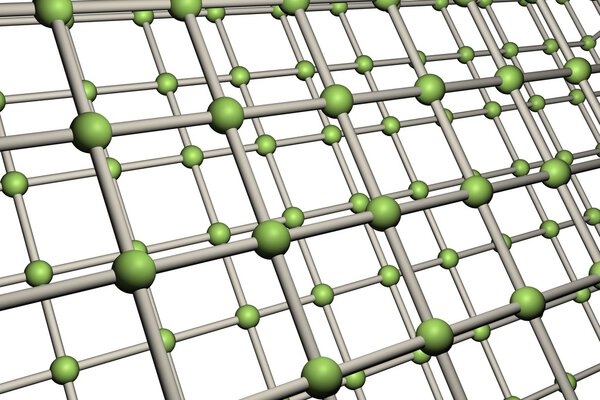 Абстрактный молекулярный фон
