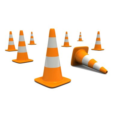 trafik konileri