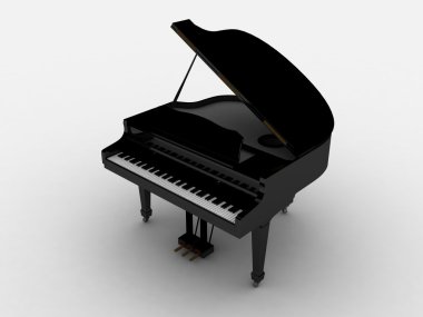 siyah grandpiano