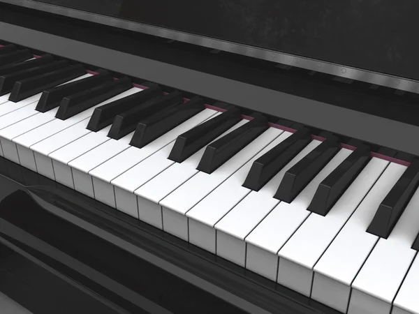 Teclado de piano clásico — Foto de Stock