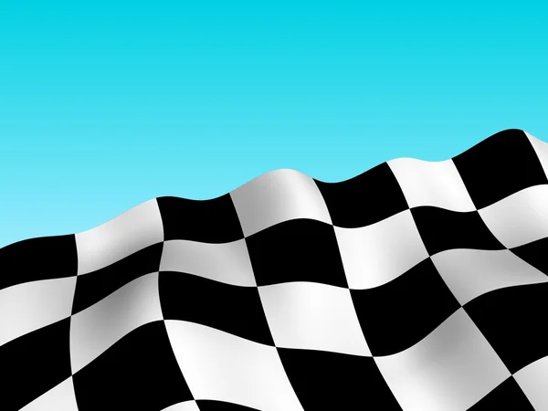 Checker Rennflagge Hintergrund — Stockfoto