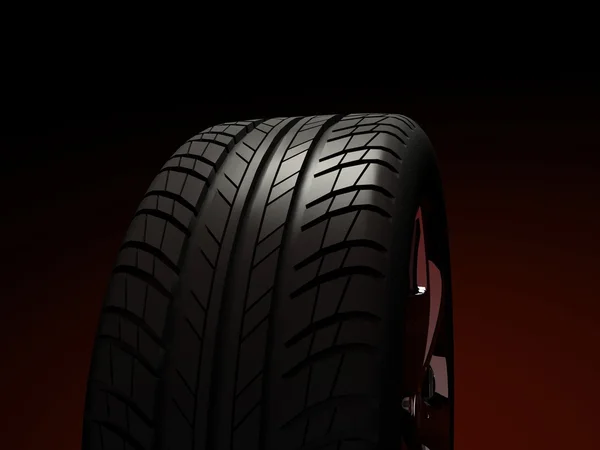 Car tire. — Stock Photo, Image