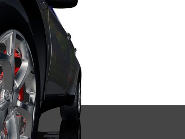 3D araba modeli