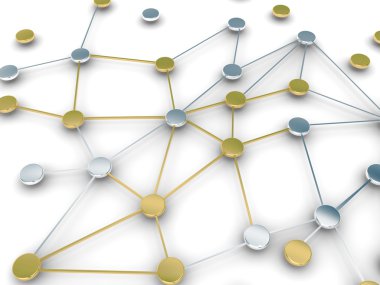 Altın ve gümüş elemanları. Web.
