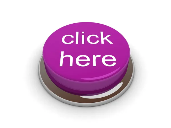 3d button "click here" — Stock Photo, Image