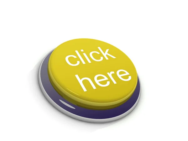 Yellow button — Stock Photo, Image