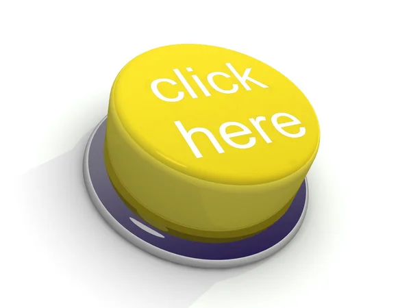 Yellow button — Stock Photo, Image