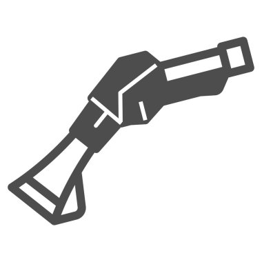 Püskürtme başlığı katı simge, kuru temizleme konsepti, beyaz arka planda sprey baş vektör işareti, mobil konsept ve web tasarımı için glyph biçimi simgesi. Vektör grafikleri.