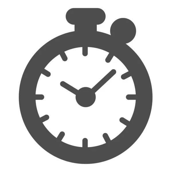 Ξυπνητήρι, χρονόμετρο, χρονόμετρο, ρολόι, ρολόι στερεό εικονίδιο, εκπαίδευση έννοια, ρολόι, ρολόι διάνυσμα σημάδι σε λευκό φόντο, glyph στυλ εικονίδιο για το κινητό έννοια και web design. Διανυσματικά γραφικά. — Διανυσματικό Αρχείο