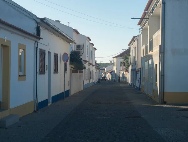 Vila Nova Milfontes Portekiz Ekim 2021 Geleneksel Portekiz Tarzında Vila — Stok fotoğraf