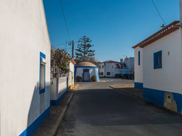 Almograve Odemira Longueira Portugal Oktober 2021 Zicht Straat Van Almograve — Stockfoto