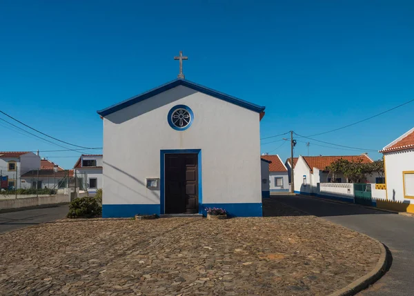 Almograve Odemira Longueira Portugal Octobre 2021 Vue Église Igreja Matriz — Photo