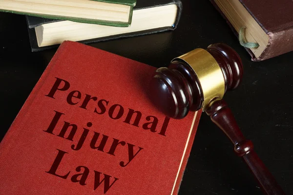 Personal Injury Law Shown Photo Using Text — Stock Photo, Image