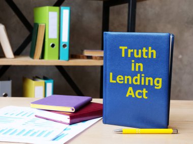 Truth in Lending Act is shown on a photo using the text clipart
