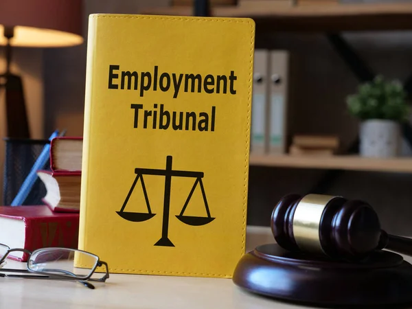 Employment Tribunal Shown Book Using Text —  Fotos de Stock