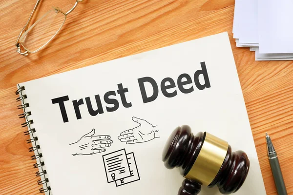 Trust Deed is shown using a text