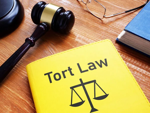 Tort Law Shown Using Text — Stock Photo, Image