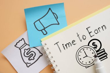 Kazanma zamanı bir metin kullanılarak gösterilir