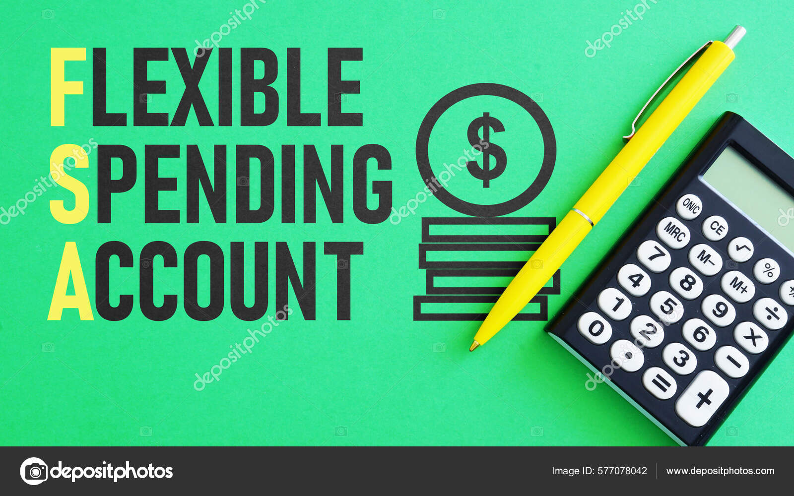 Flexible Spending Account Fsa Shown Using Text — Stock Photo © andrewde