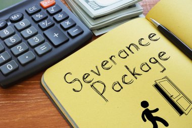 Severance Package is shown using a text