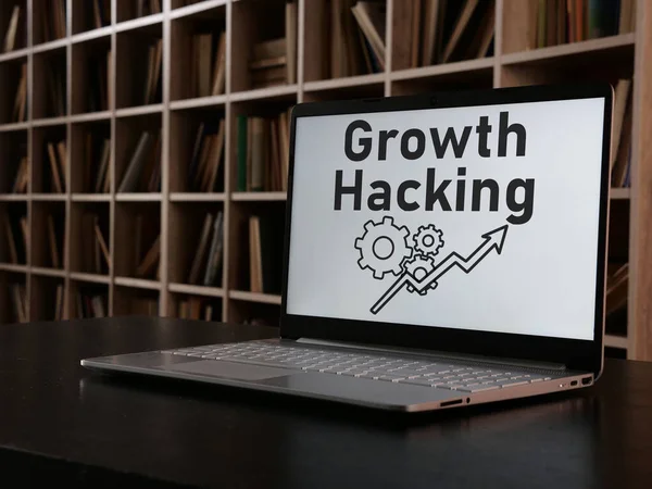 Growth Hacking is shown using a text