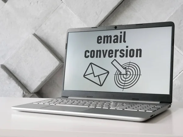 Increase Email Conversion Email Open Rate Email Marketing — Foto Stock