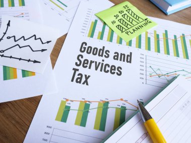 Goods and Services Tax GST is shown using a text