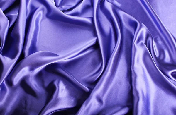 Blue silk background — Stock Photo, Image