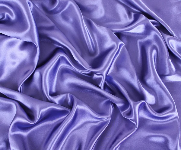 Blue silk background — Stock Photo, Image