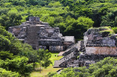 Maya şehri ek balam. Yucatan, Meksika.