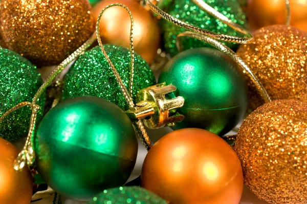 Background with Christmas balls — Stock Photo, Image