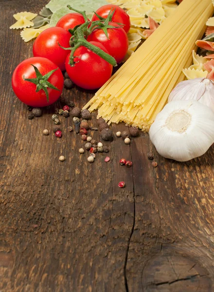 Ingredience pro těstoviny — Stock fotografie