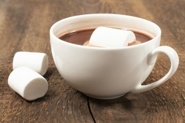 Şekerlemeli sıcak çikolata.