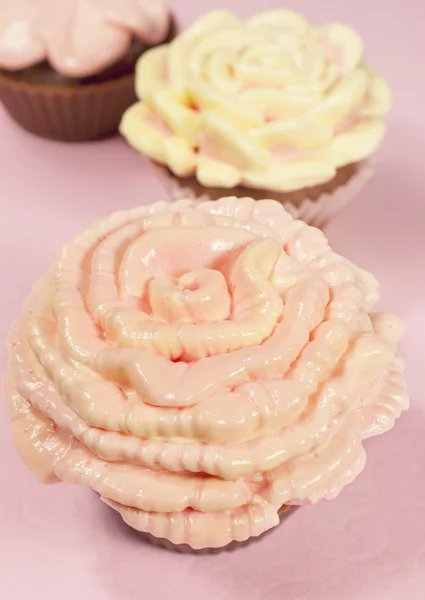 Cupcake με κρέμα βουτύρου — Φωτογραφία Αρχείου