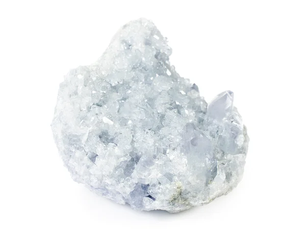 Beautiful celestite druse close-up — Stock Photo, Image