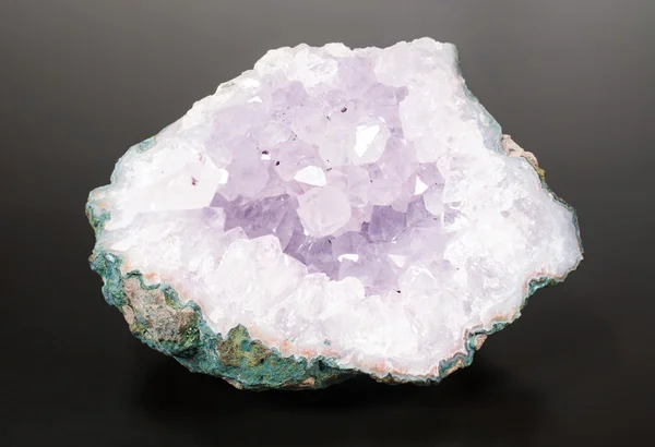 Amethyst druse close-up — Stock Photo, Image