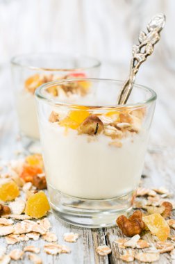 Sağlıklı kahvaltı.