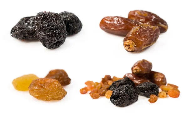 Dried fruit collection — Stock Photo, Image