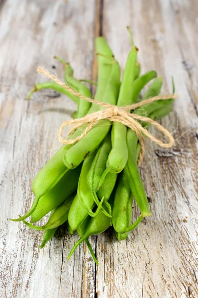 Bunch of green beans — Stock Photo, Image