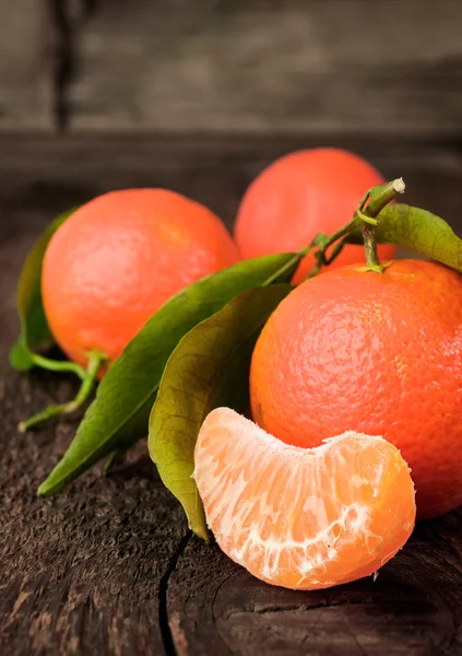 Maturare primo piano mandarino — Foto Stock