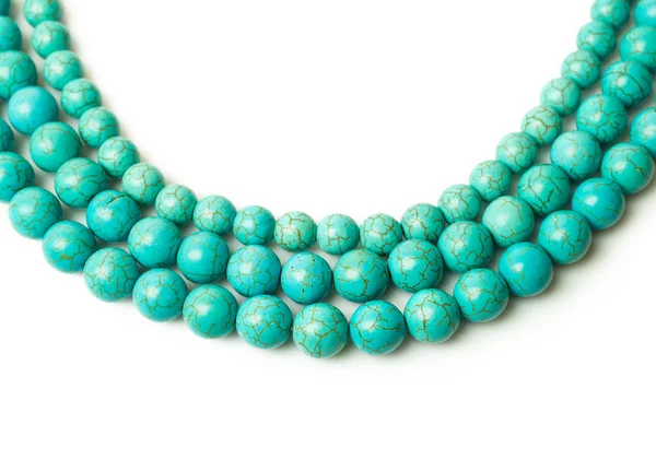 Turquoise ketting — Stockfoto