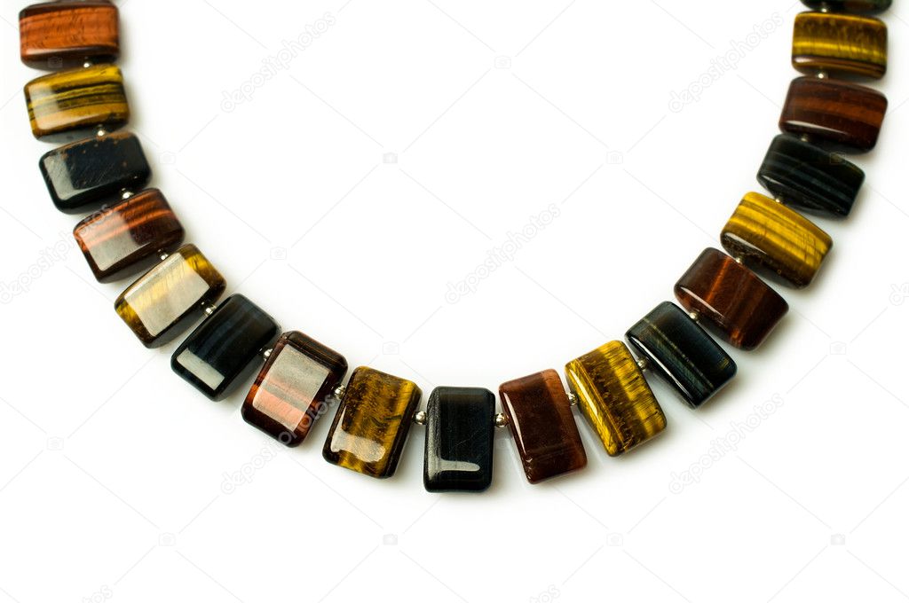 tiger's eye necklace