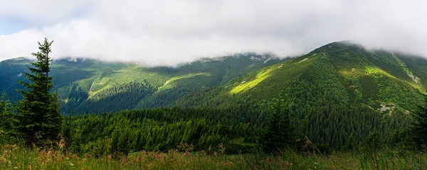 Panorama de las montañas. —  Fotos de Stock