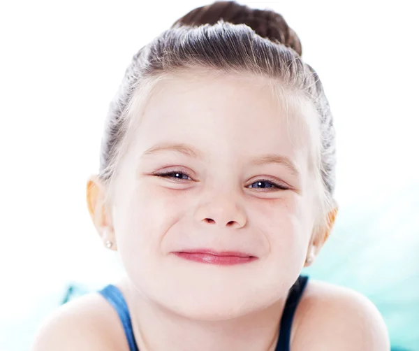 Beautiful child dancer studio portrait — Stock Photo, Image