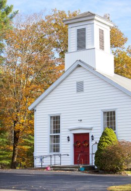 sonbaharda New england Kilisesi