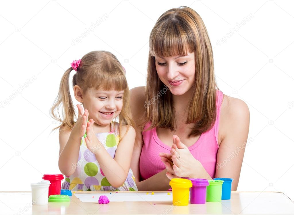 clay toys play
