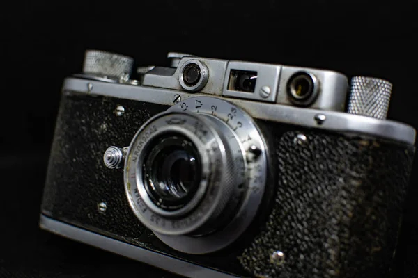 Camera Unique One Camera Metal Body — Zdjęcie stockowe