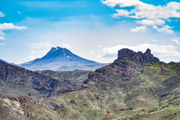 Amazing Nature Beautiful Mountains Rocks Mountain Range Blue Sky — Foto Stock