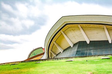 Güzel mimari. Eşsiz mimari. Galaktik ev mimarisi